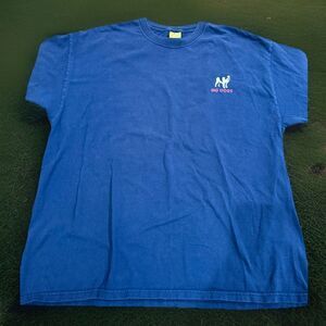 Vintage Big Dogs TShirt Men 2XL* Blue Firefighter To The Rescue Graphic 1999 GUC